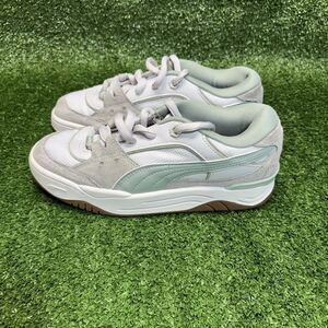 Puma 180 Feather Grey Green Fog 389267-04 Sneakers Shoes Size Mens 6.5 Womens 8